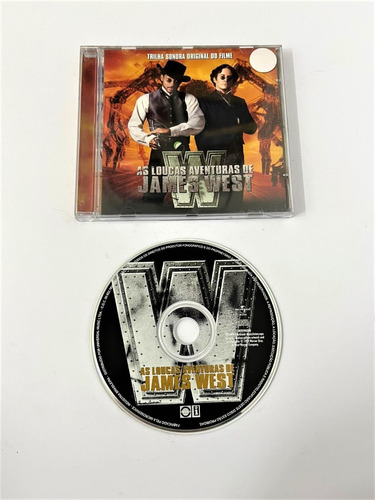 Cd Trilha Sonora As Loucas Aventuras De James West - Usado