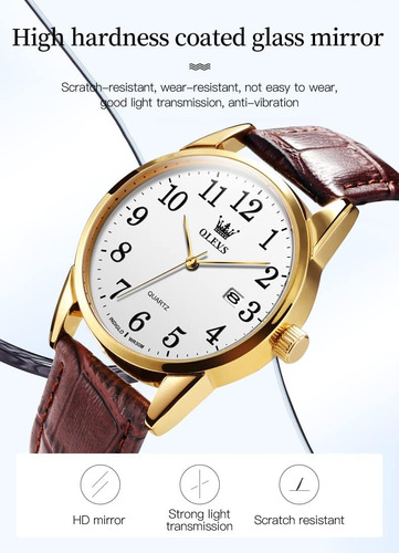 Olevs Relojes Para Mujer Cara Pequeña Patrón De Cocodrilo Bl