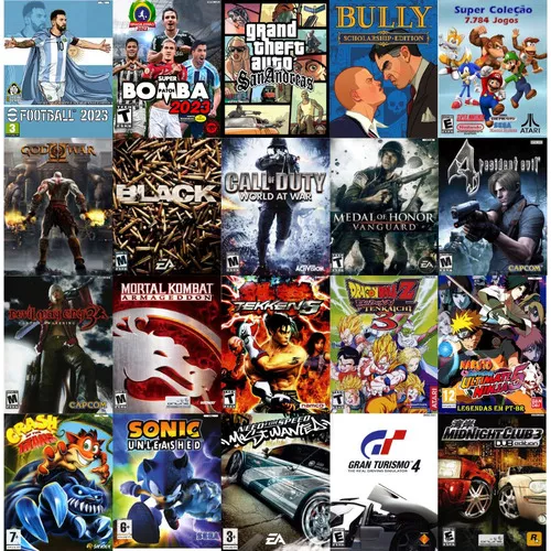 5 jogos de ps2