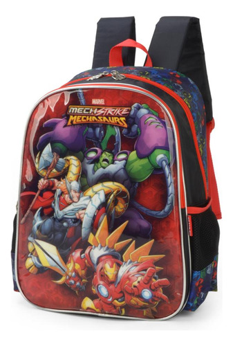 Mochila Vermelha Avengers Marvel - Luxcel Is39511ag-ve