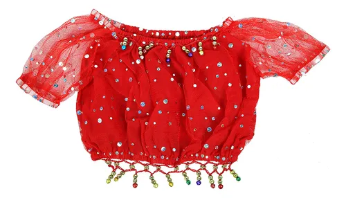 Conjunto De Disfraz De Danza Del Vientre Para Niñas Y Niños,