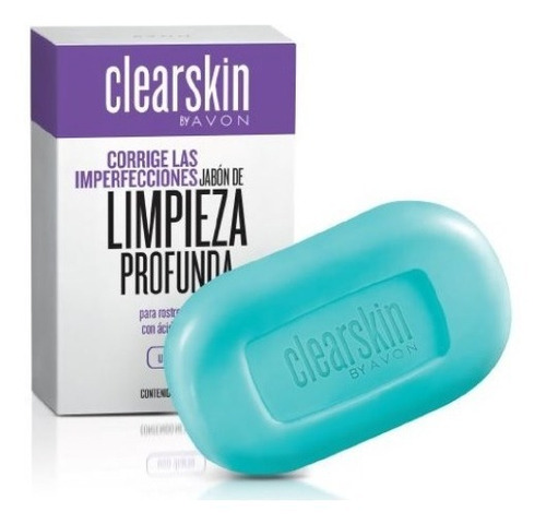 Clearskin Avon Jabon Limpieza Profunda Para Piel Grasa 