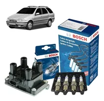 Comprar Kit Cabos Velas E Bobina Ignição Fiat Palio Weekend G1 1.8 8v Gasolina 2003 A 2004 Original Bosch
