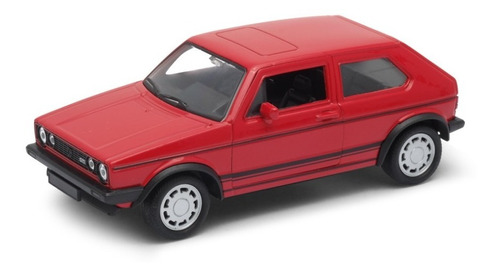 Welly 1:34 Volkswagen Golf I Gti Rojo 43681cw