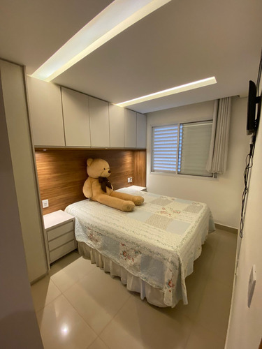 Apartamento Mobiliado P Alugar Com 51m2, 2 Quartos, 1 Banhei