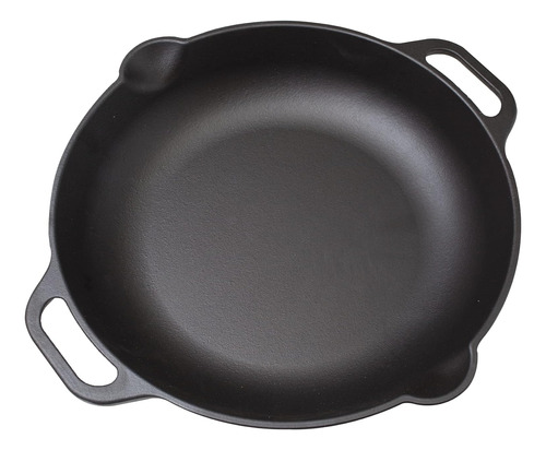 Victoria Cast-iron Round Skillet With Double Loop Handles Aa