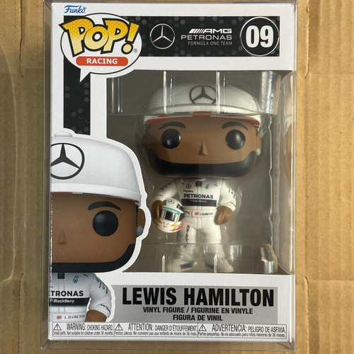 Funko Pop! F1 Mercedes Amg - Lewis Hamilton Con Casco #09