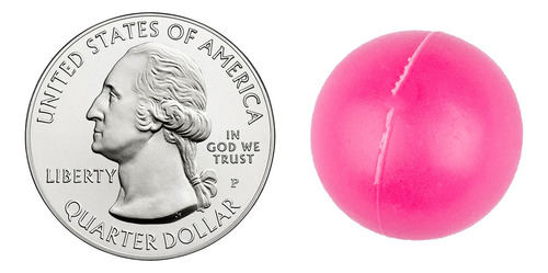 Fairly Odd Novelties Mini Ping Pong Bolas Redondas, Rosado