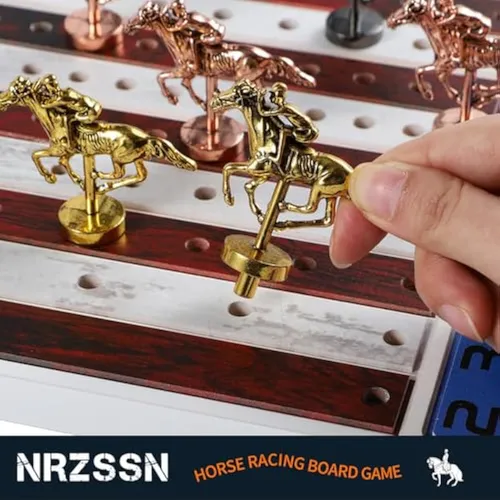 Juego De Mesa De Carreras De Caballos Con 11