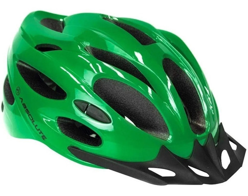 Capacete Ciclismo Mtb Speed Absolute Nero - Verde