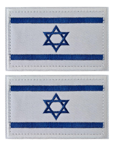 Parche Táctico De La Bandera Israelí De 2 Piezas - Parches