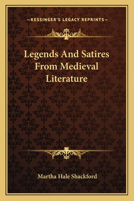 Libro Legends And Satires From Medieval Literature - Shac...