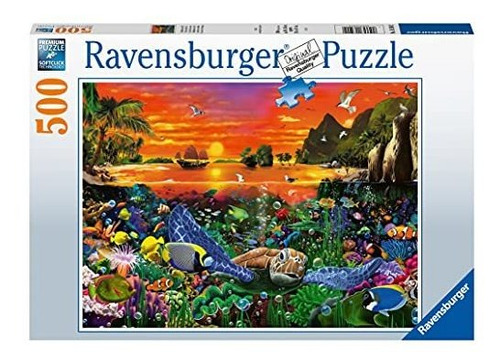 Ravensburger Puzzle 16590 Tortuga En Arrecife 500 Wbz1o