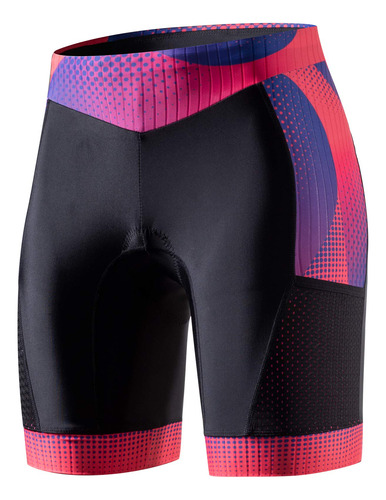 My Kilometre Pantalon Corto Triatlon Para Mujer 8  Bolsillo