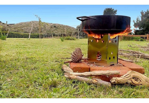 Imagen 3 de 10 de Hornillo Solocamping Aconcagua, Cocina De Camping Desarmable