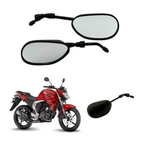 Espejo Moto Yamaha Fz-16/fzn-150/ybr-125/xtz-125 Hilo 10mm 