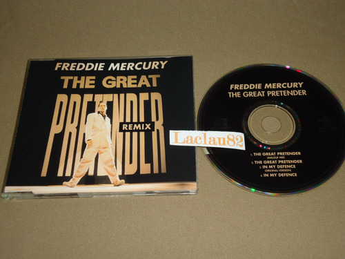 Freddie Mercury The Great Pretender Remix 1993 Cd Uk Single