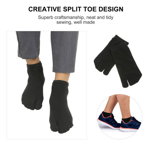 1 Par De Calcetines De Algodón Transpirables Para Hombre, Co