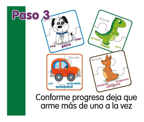 Rompecabezas Preescolar Progresivo Didáctico - Farm Animals