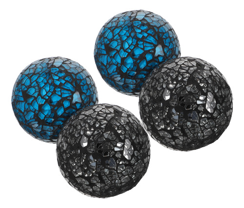 Bola De Mosaico Con Forma De Jarrones Coloridos, 4 Unidades