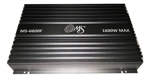 Amplificador Ms Audio Ms 6600f 1600w