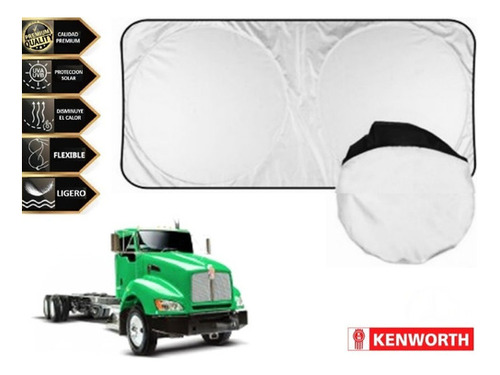 Protector Cubresol Con Ventosas Kenworth T460 2015 A 2020