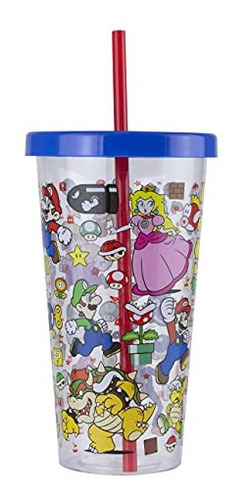 Super Mario - Shapes - Vaso Termico Plastico