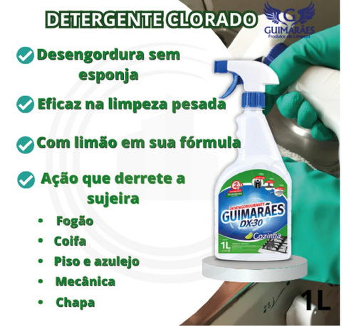 Limpador limão líquido