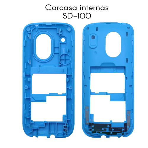 Carcasa Interna Celeste Para Telefono Sdeals Sd-100 Pack 24