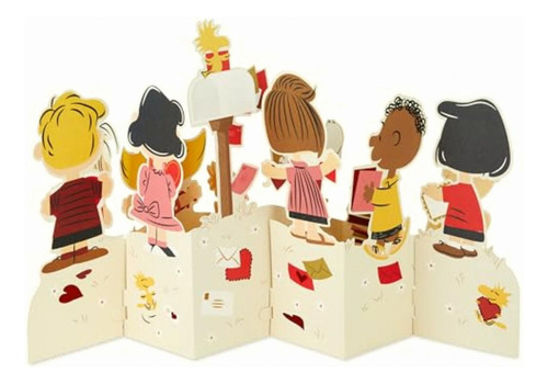 Hallmark Peanuts Tarjeta Emergente Para El Día De San