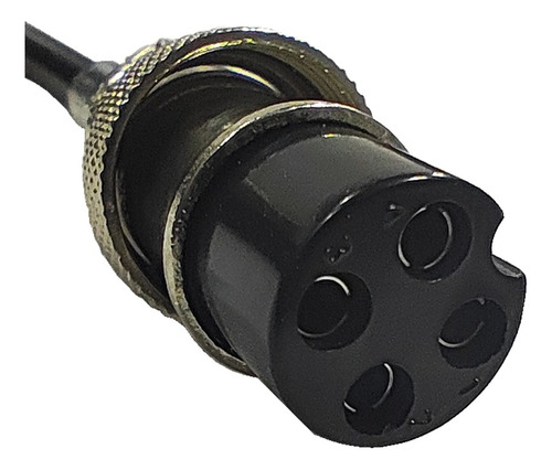 Microfone Ptt Radio Px Amador 4 Pinos Voyage Cobra(grande)