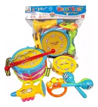 Comprar Set Musical Instrumentos Sonajeros Con Tambor Ideal Bebes