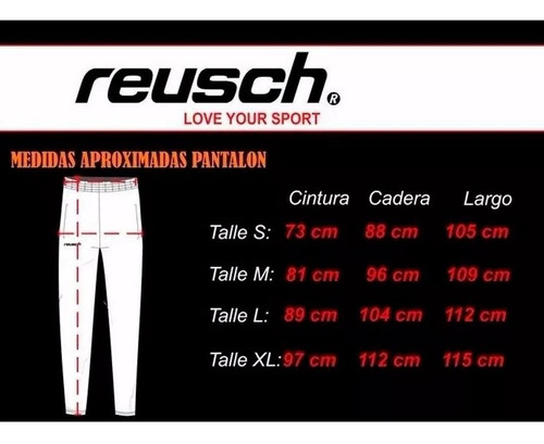 Pantalon De Arquero Reusch Prince Park Chupin Adulto - 3261