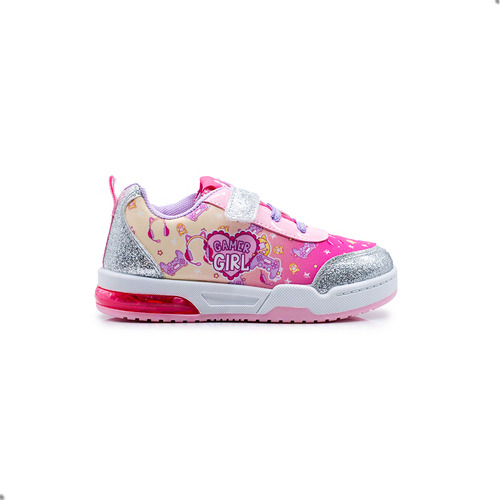 Zapatillas Footy Kids Luz Al Pisar Plus006 Gamer Girl Tabu