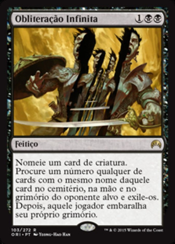 Cartas Magic Infinite Obliteration Idioma Portugues Mtg