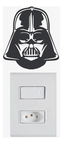 Adesivo Interruptor / Tomada Darth Vader