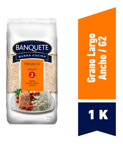 Arroz Premium G2 Banquete 1kg