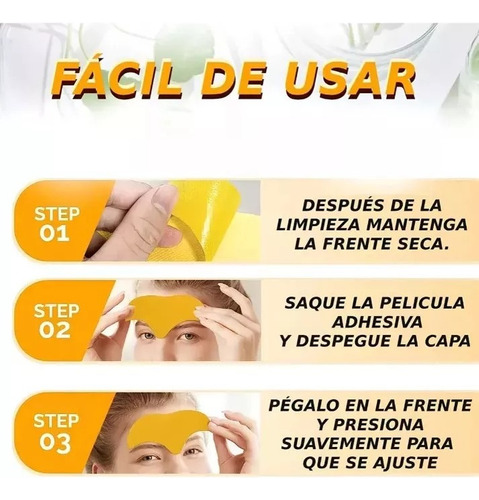 1 Pack Parches Antiarrugas Clarité Faciales Colágeno 10 Pcs