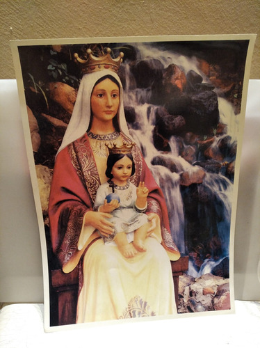 Afiche Oración Virgen De La Coromoto, Patrona De Venezuela 
