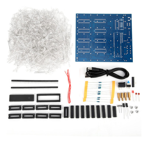 Kit Luz Led Diy 3d Impreso Placa Circuito Estable Parametro