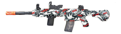 Pistola De Hidrogel Automática M416 Rifle + Mira Réflex