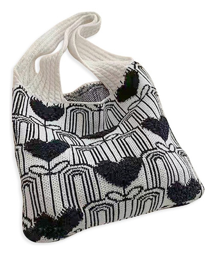 Bolsos De Punto Love Totes Handle Fashion Women