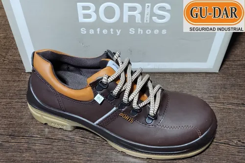 Zapato Boris Leng. Fuelle Marr n 2104 Cuero Flor P pl stica