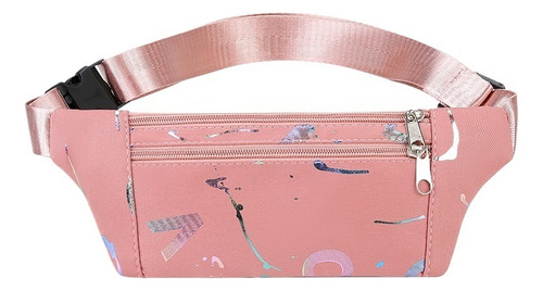 Riñonera Estampada Para Viajes Y Entrenamiento