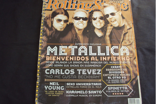 Revista Rolling Stone # 67 - Tapa Metallica