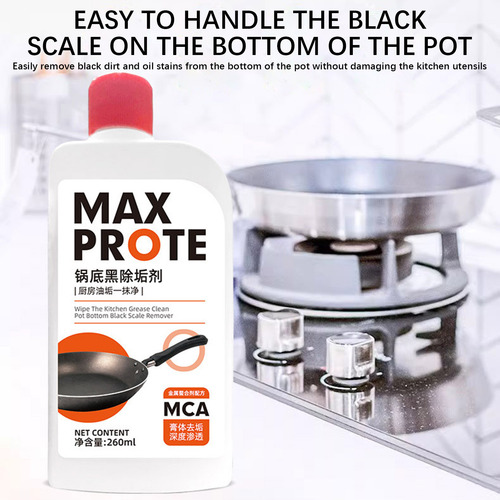 Pot Pot Tool Black Scale Cleaner To R Heavy Bottom Black Rem