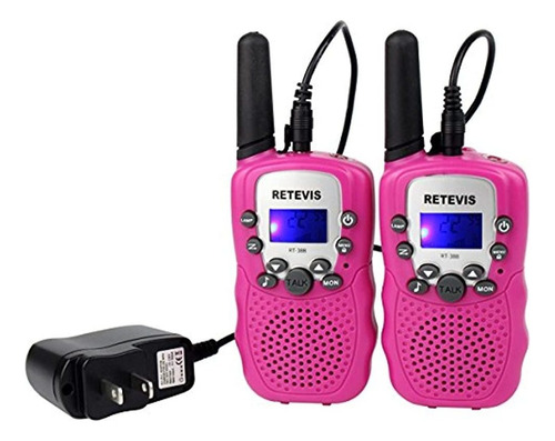 Retevis Rt388 Walkie Talkies Para Niños Recargable Frs 2