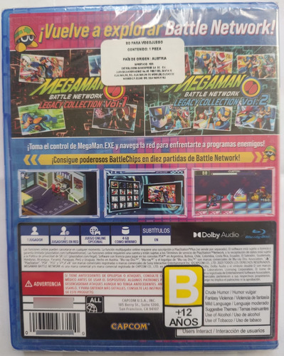 Mega Man Battle Network Legacy Collection Original Nuevo Ps4 (Usado)