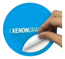 Comprar Etiquetas Circulares 4cm Adhesivos Calcos Stickers X1000 U.