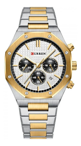 Reloj Para Hombre Curren 8440 Kred8403 Plateado